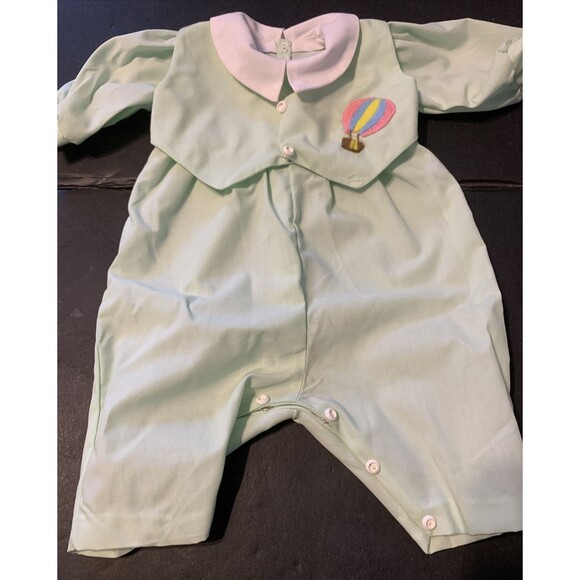 Ashton Drake Baby’s First Outing Outfit – Nursery Newborns – Mint Green – NEW - Picture 6 of 9